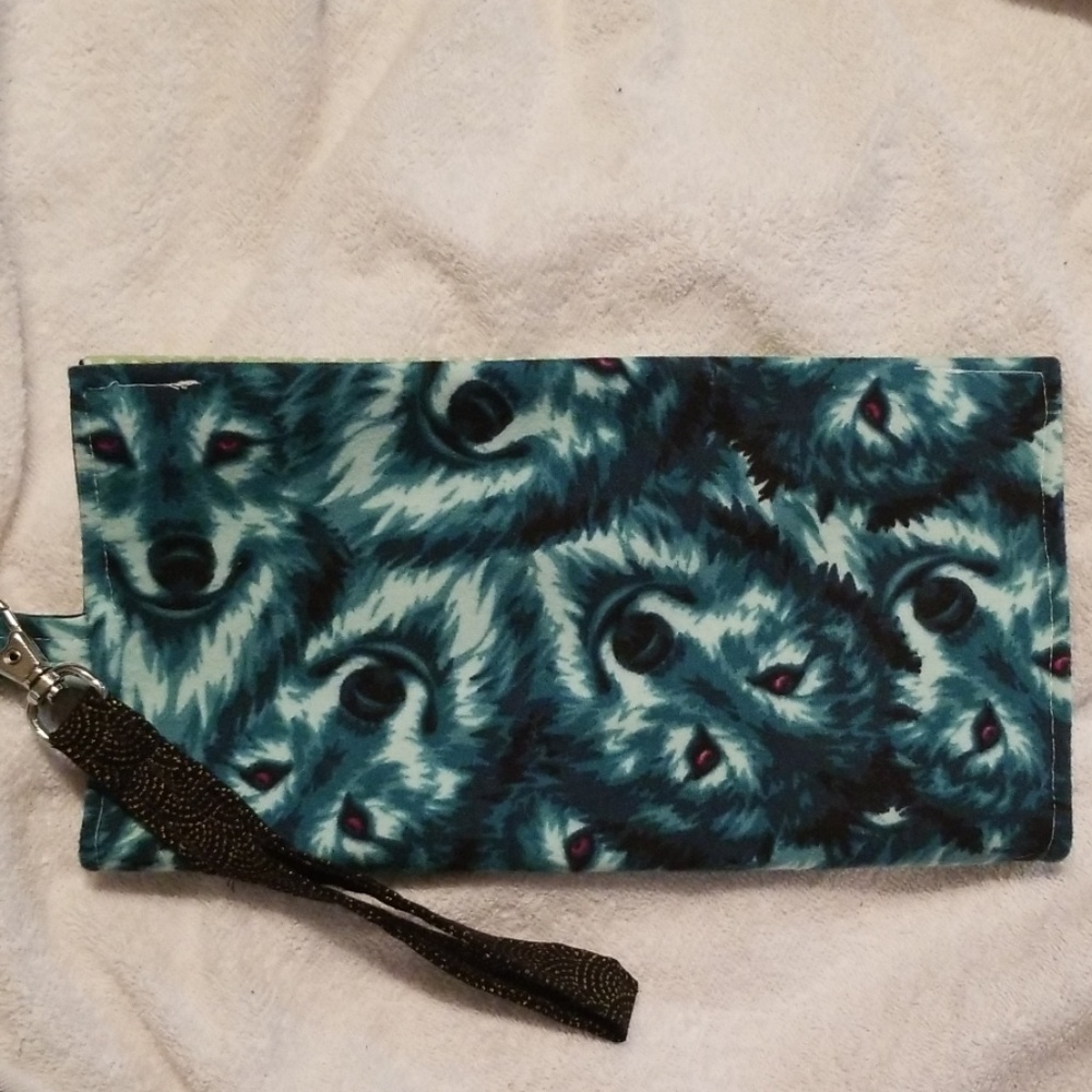 Hand made lularoe clutch
